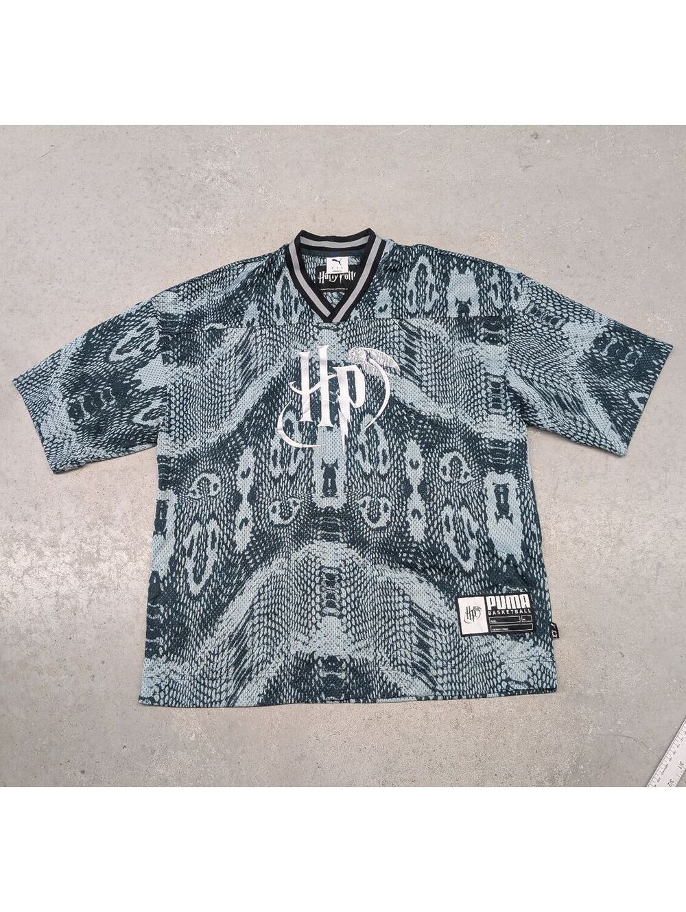 PUMA Hoops X Harry Potter Slytherin Basketball Sample Jersey